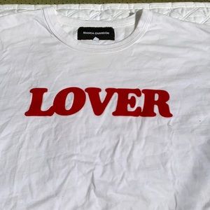 Bianca Chandon cut off tshirt,